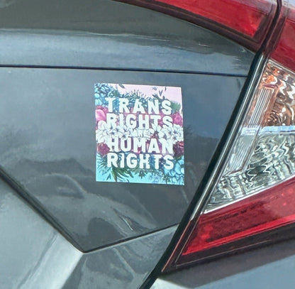 Trans Rights Are Human Rights Sticker