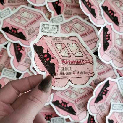 MOTHMAN Eggs Sticker