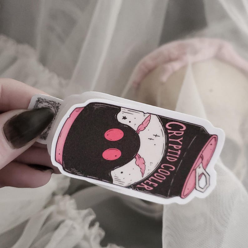MOTHMAN Soda Sticker