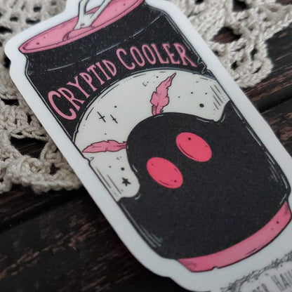 MOTHMAN Soda Sticker