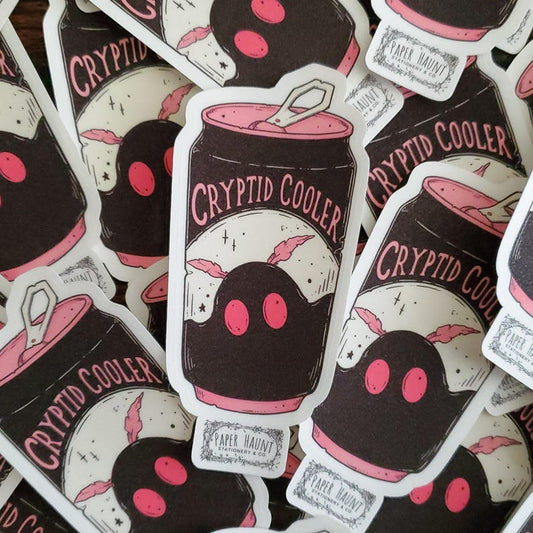 MOTHMAN Soda Sticker