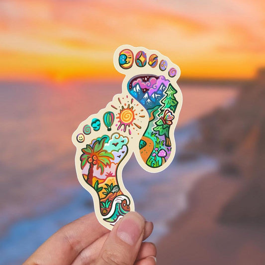 FOOTPRINTS Sticker