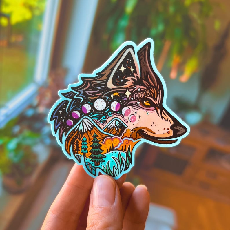 WOLF Sticker