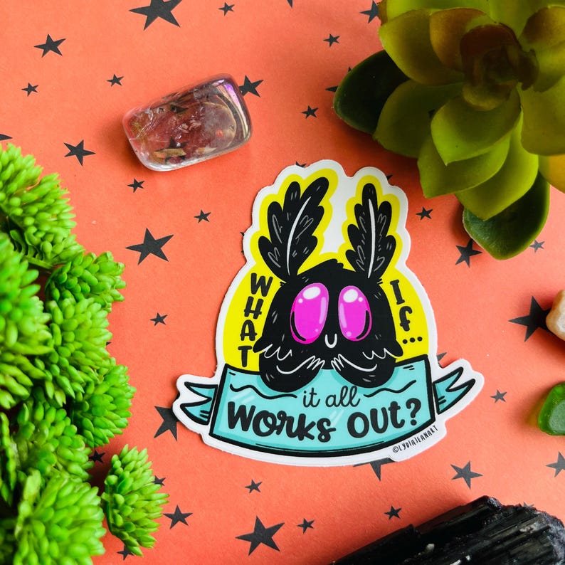 Mothman Vinyl Sticker