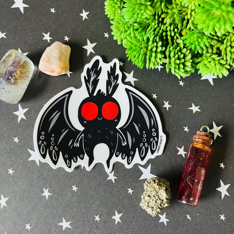 Mothman Vinyl Sticker