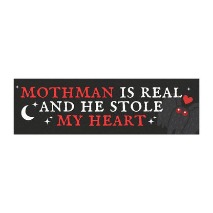 Mothman Is Real Sticker