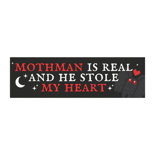 Mothman Is Real Sticker