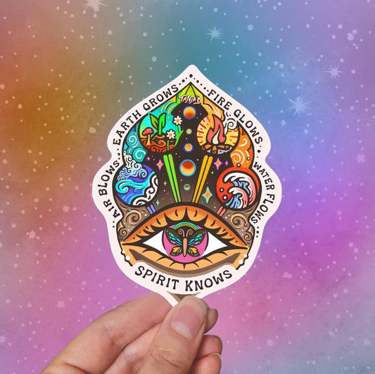 5 ELEMENTS Sticker