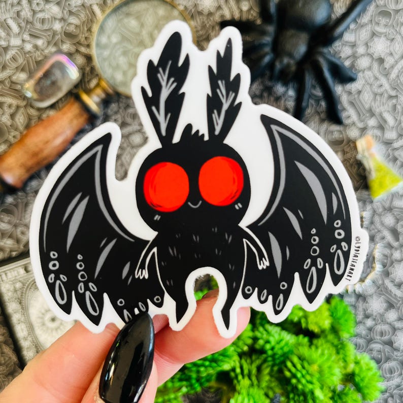 Mothman Vinyl Sticker
