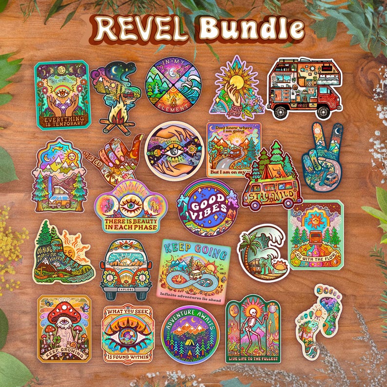 GO WITH The FLOW Sticker