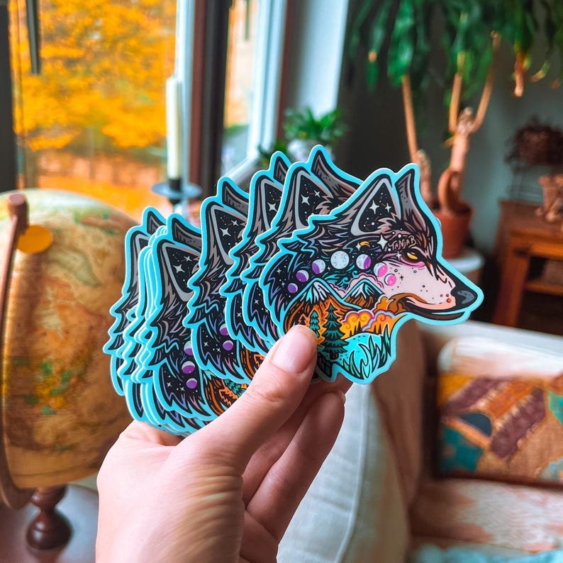 WOLF Sticker