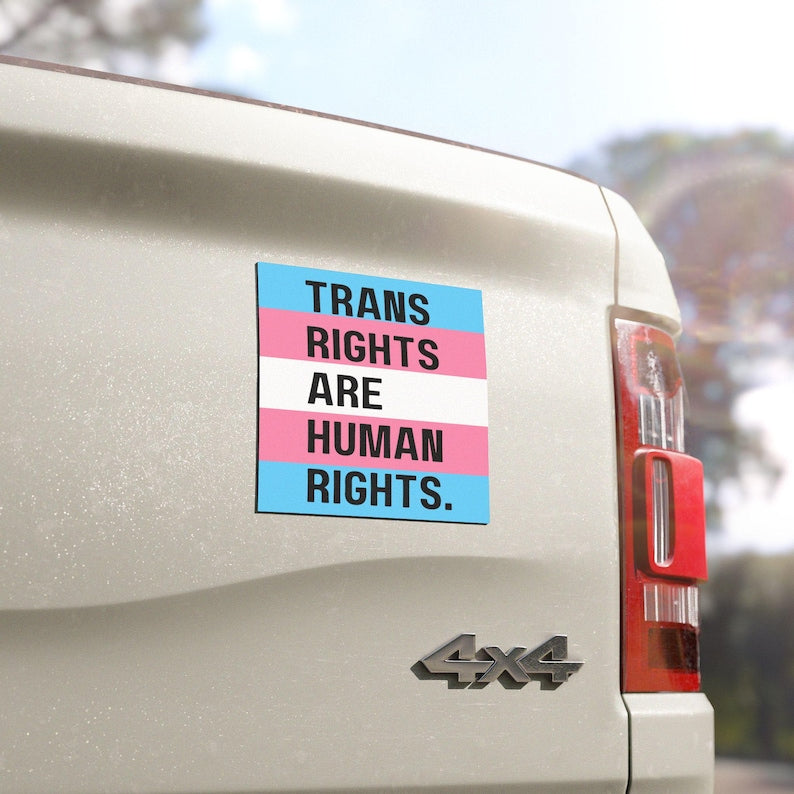 Trans Rights Are Human Rights Sticker