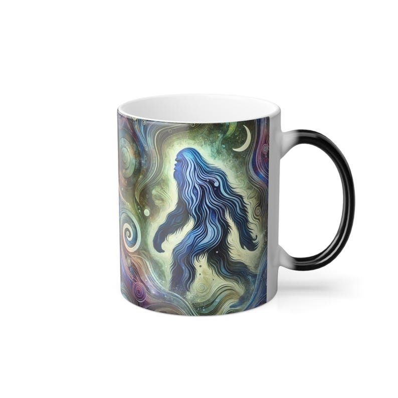 Cosmic Footsteps – Personalized Bigfoot Accent Mug