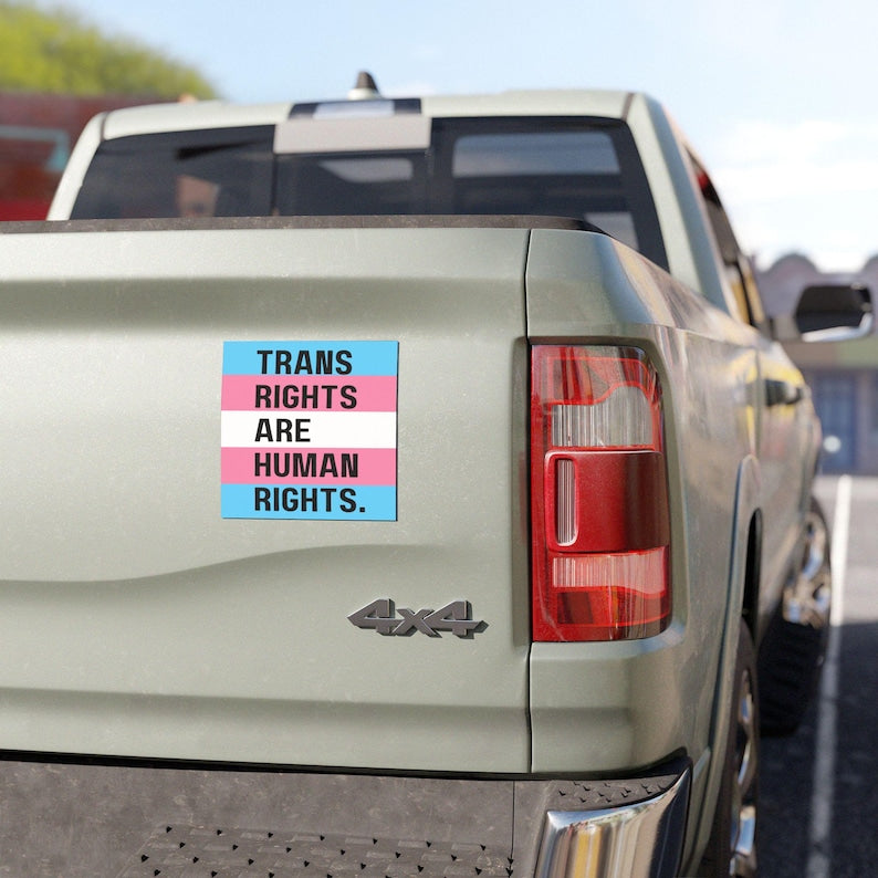 Trans Rights Are Human Rights Sticker