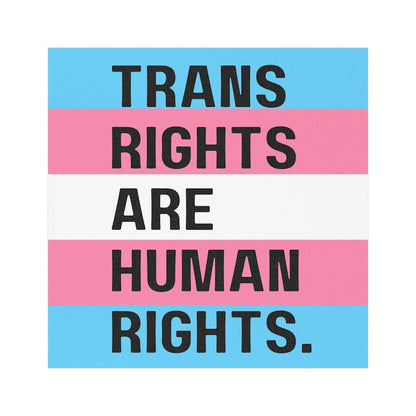 Trans Rights Are Human Rights Sticker