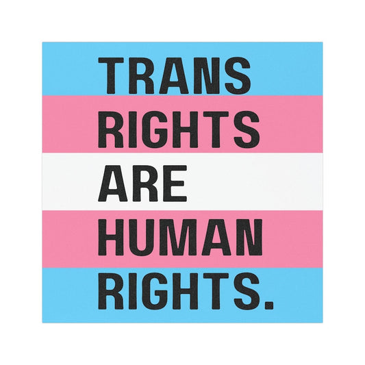 Trans Rights Are Human Rights Sticker