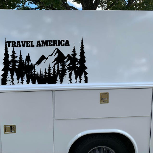 Camper RV Decals Graphics