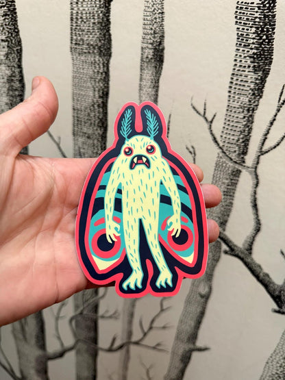 Mothman Vinyl Sticker