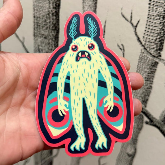 Mothman Vinyl Sticker