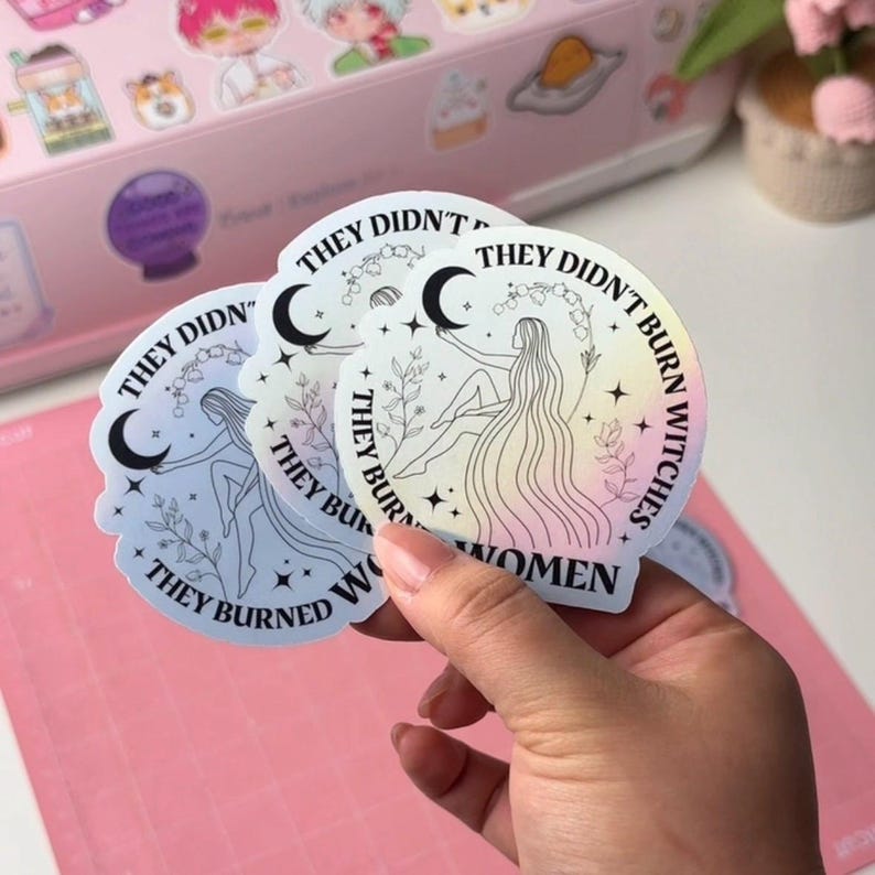 They Didn't Burn Witches Sticker