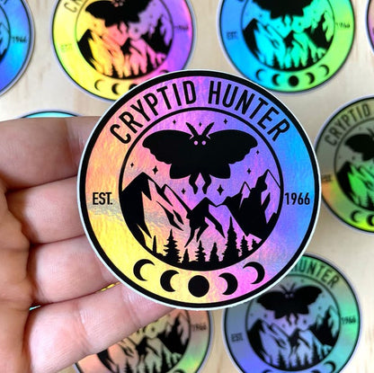 Mothman Cryptid Hunters Sticker
