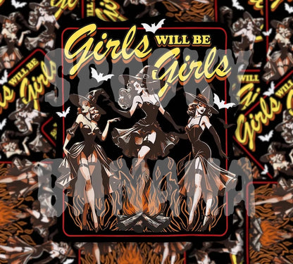 Girls will be Girls Sticker
