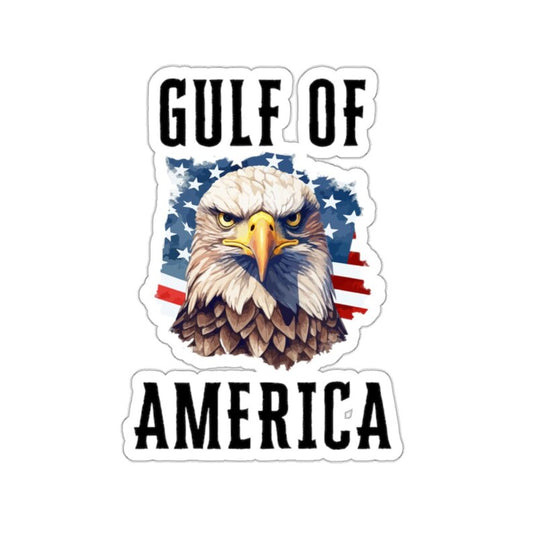 Gulf of America Funny Parody Sticker