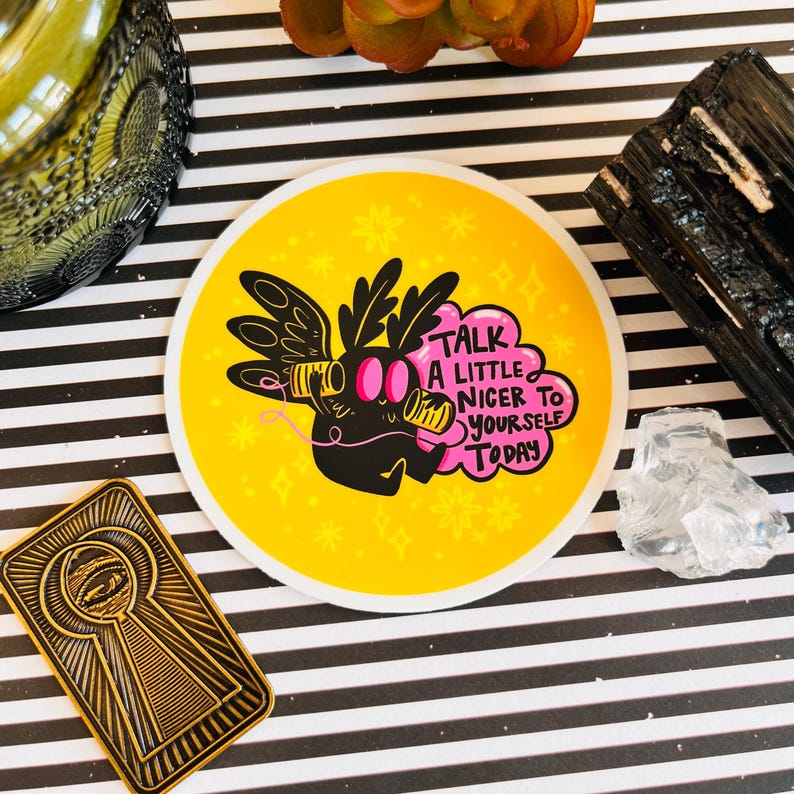 Mothman Cute Sticker