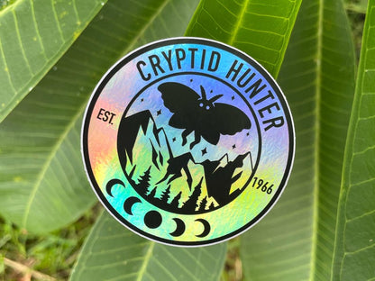 Mothman Cryptid Hunters Sticker