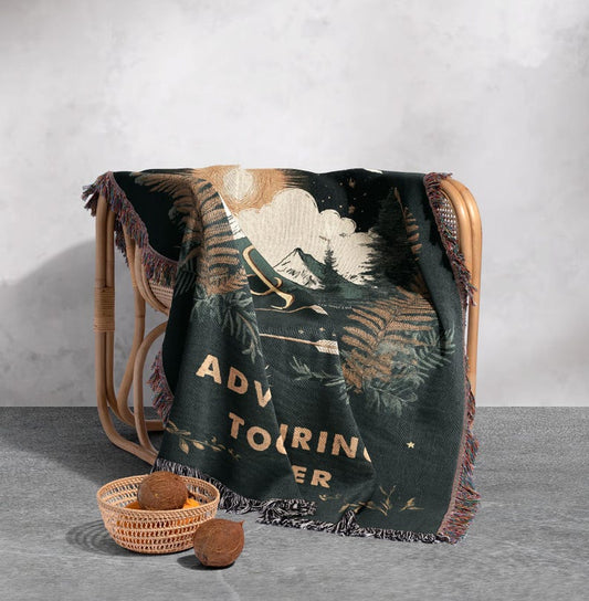 Adventuring Together Camping Blanket