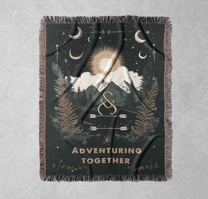 Adventuring Together Camping Blanket