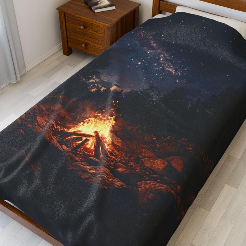 Campfire Plush Blanket