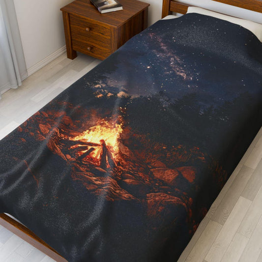 Campfire Plush Blanket