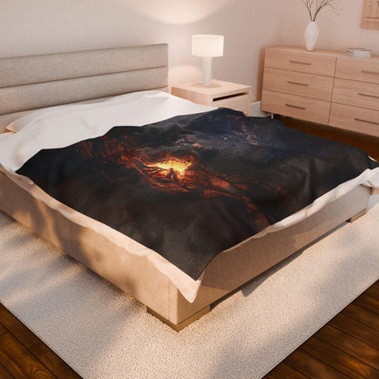 Campfire Plush Blanket