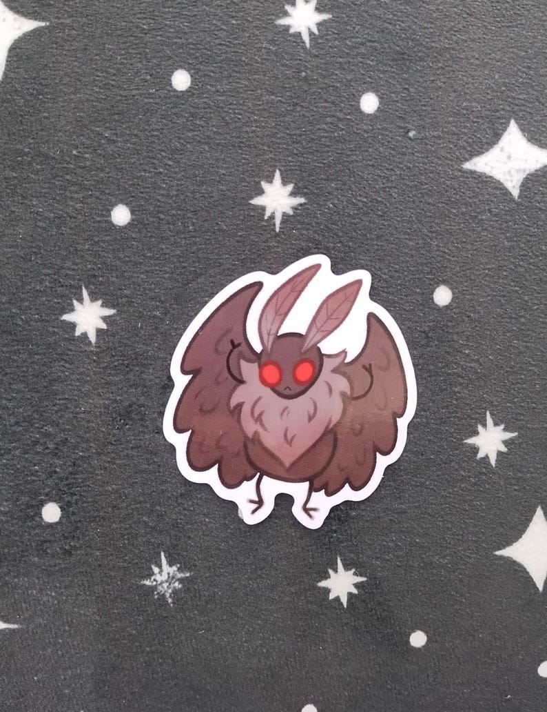 Little Guy Mothman Sticker