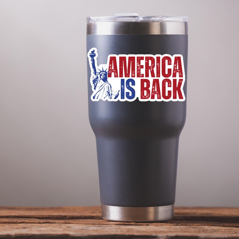 America is Back Sticker