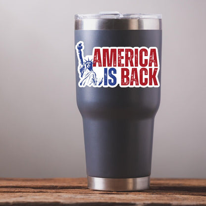 America is Back Sticker