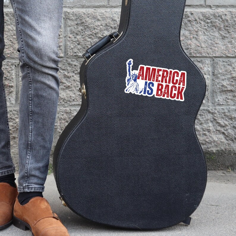 America is Back Sticker