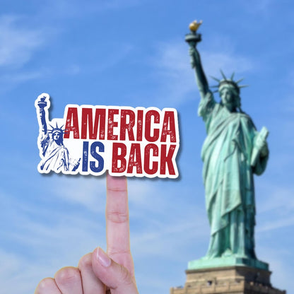 America is Back Sticker