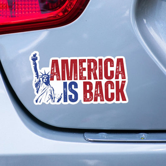 America is Back Sticker