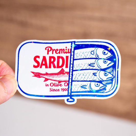 Premium Sardine Fish Sticker