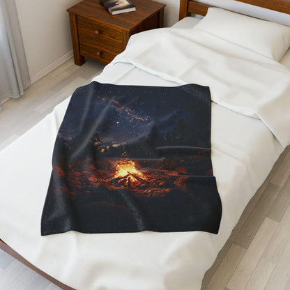 Campfire Plush Blanket