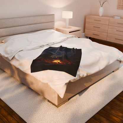 Campfire Plush Blanket
