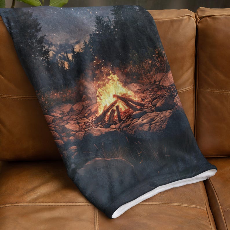 Campfire Plush Blanket
