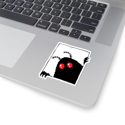 Peeking Mothman Sticker