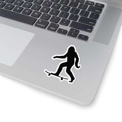 Bigfoot Skateboarding Kiss-Cut Sticker