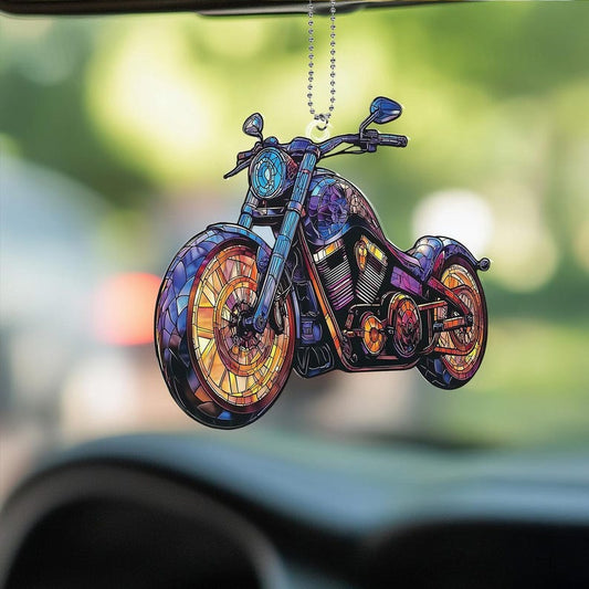 Cool Bike Acrylic Window Hanging