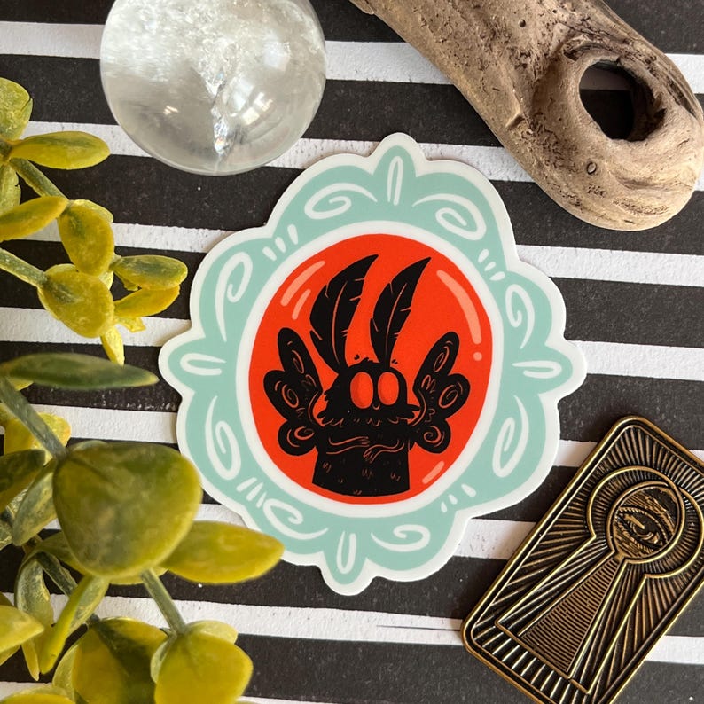 Mothman Sticker