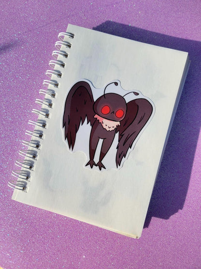 Chibi Mothman Vinyl Sticker
