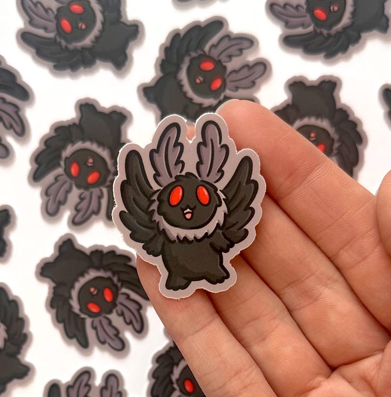 Mothman Sticker